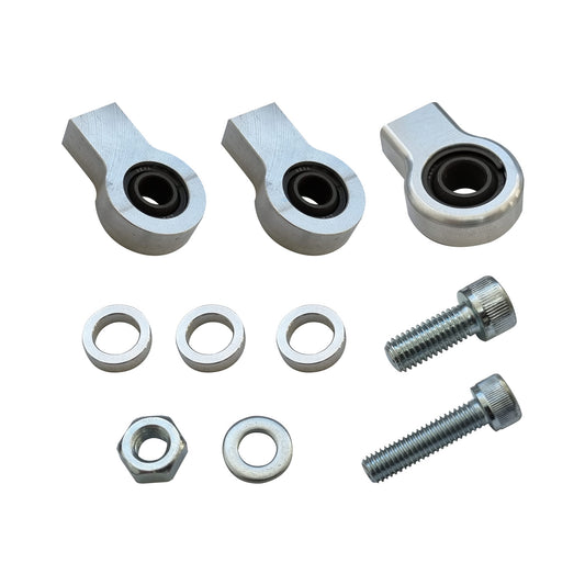 Fitting kit for aftermarket gear cables